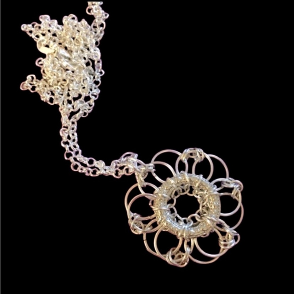 Handmade Chainmaille 🌺 Flower One of a kind
